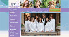 Desktop Screenshot of fabenobgyn.com